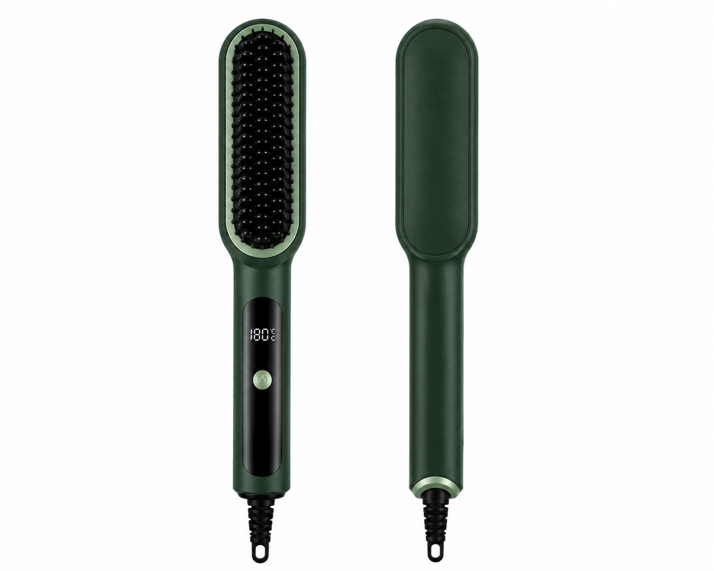 QuickHeat Hair Straightener Brush